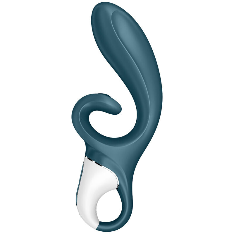 SATISFYER - HUG ME BLUE RABBIT VIBRATOR APP