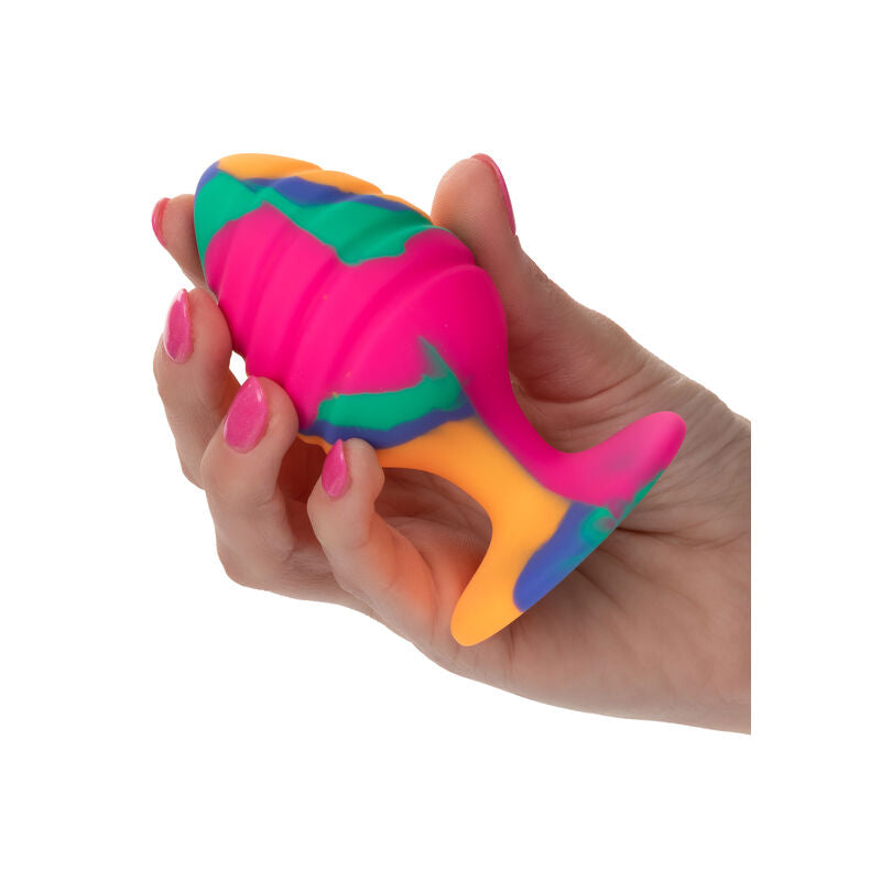 CALEXOTICS - CHEEKY RELEASE SWIRL ANAL PLUG
