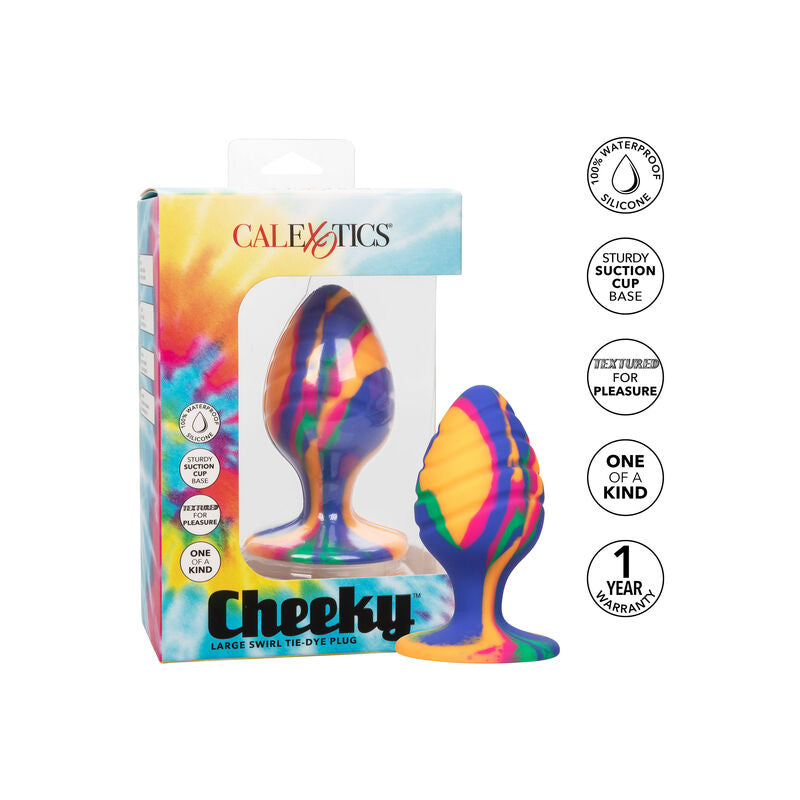 CALEXOTICS - CHEEKY RELEASE SWIRL ANAL PLUG