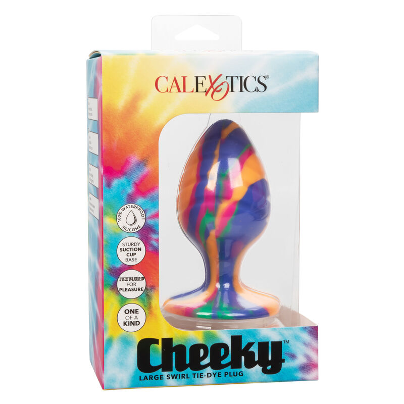CALEXOTICS - CHEEKY RELEASE SWIRL ANAL PLUG