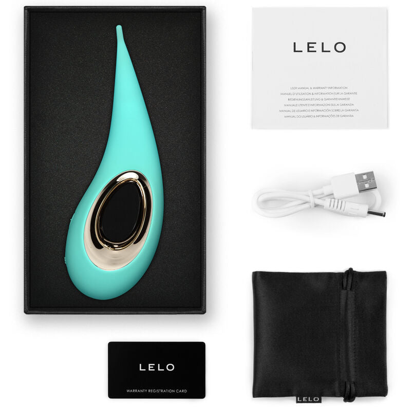 LELO - ESTIMULADOR DE CLÍTORIS DOT - AQUA