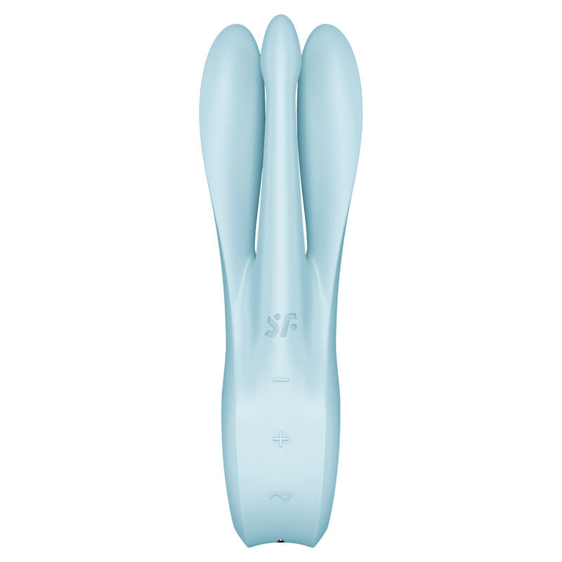 SATISFYER - THREESOME VIBRATOR 1 BLUE