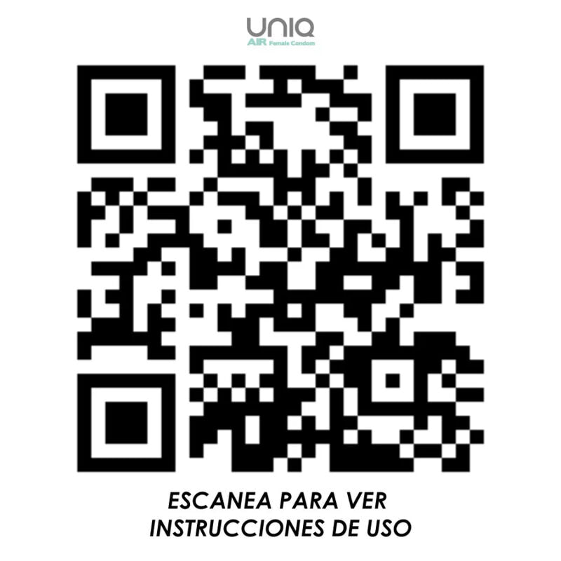 UNIQ - CONDOMINIO PARA MUJERES SIN LATEX AIR 3 UNIDADES
