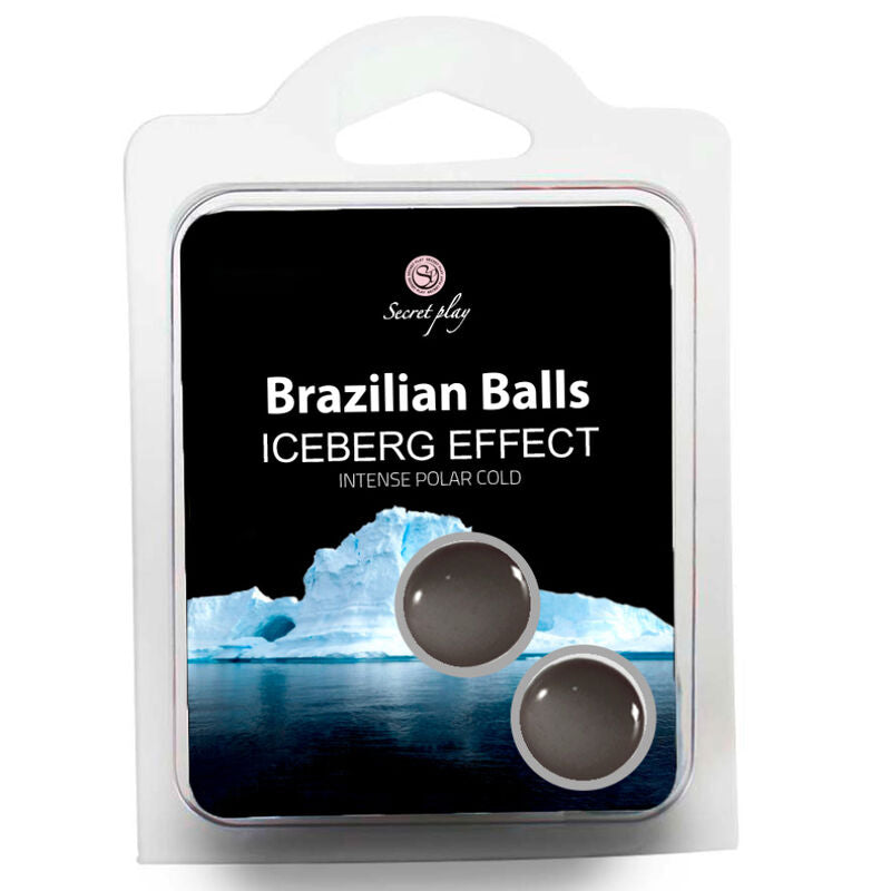SECRET GAME SET OF 2 BRAZILIAN BALLS ICEBERG EFFECT