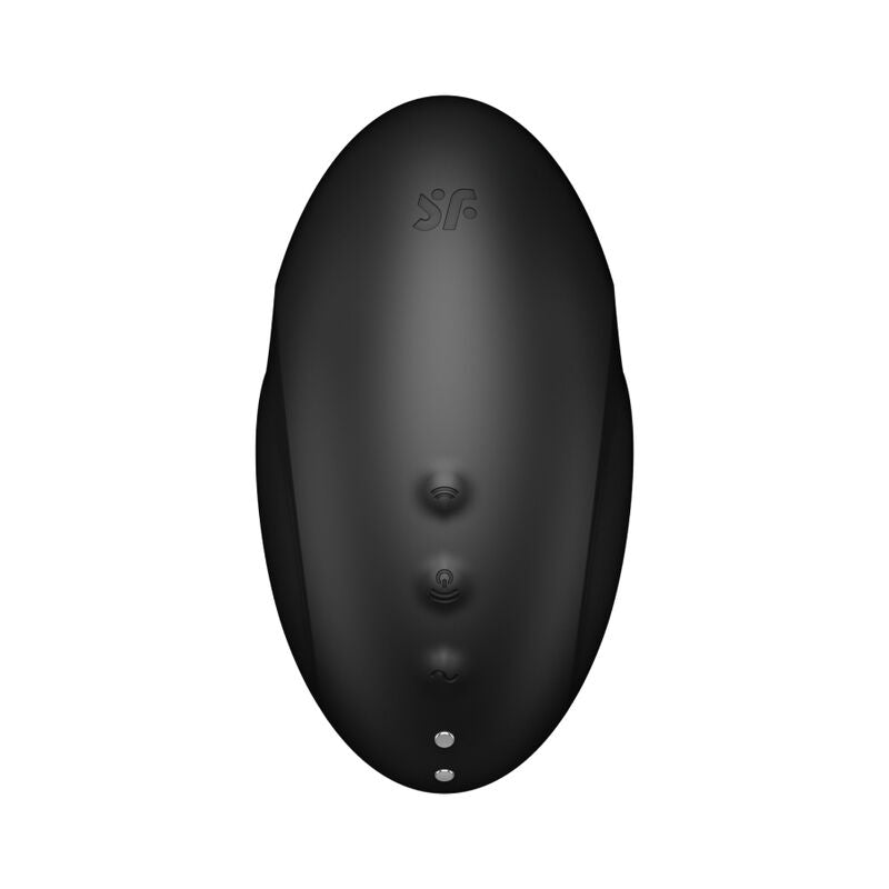 SATISFYER - VULVA LOVER 3 AIR PULSE STIMULATOR AND VIBRATOR 3 BLACK