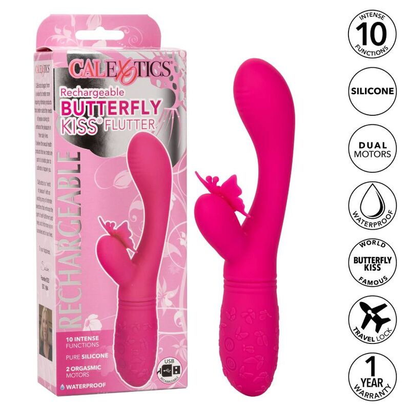CALEXOTICS - PINK KISS FLUTTER BUTTERFLY