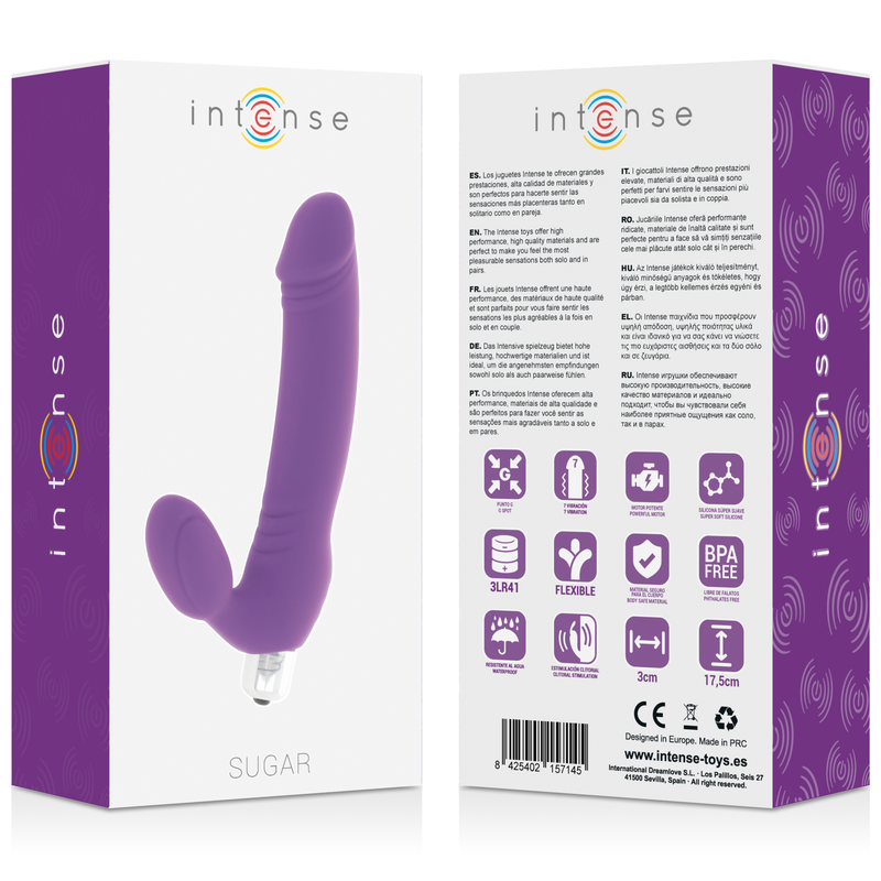 INTENSE - SUGAR SEVEN SPEEDS SILICONE PURPLE