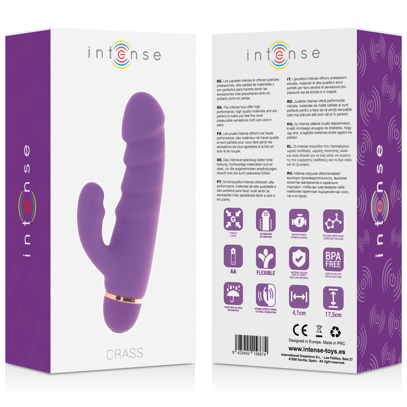 INTENSE - CRASS 20 SPEEDS SILICONE PURPLE
