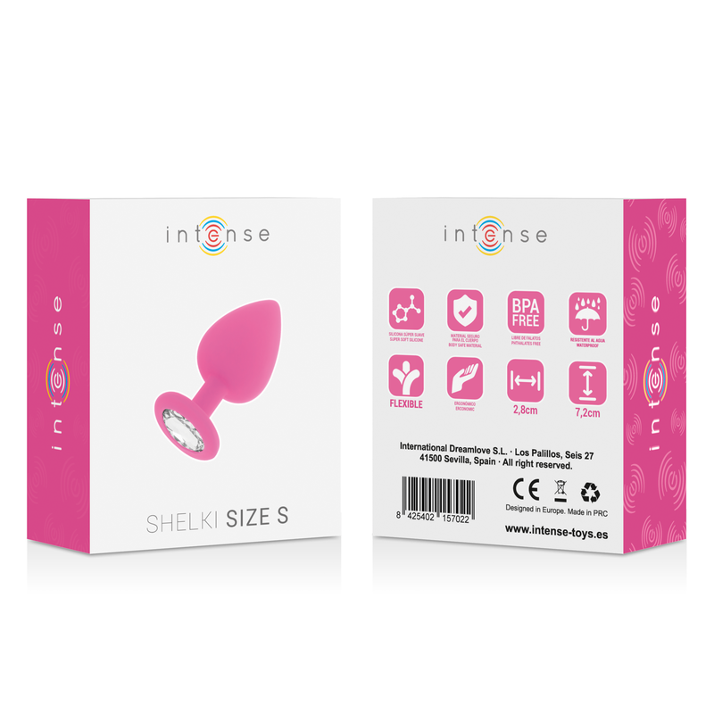 INTENSO - PLUG ANAL FUCSIA DE SHELKI