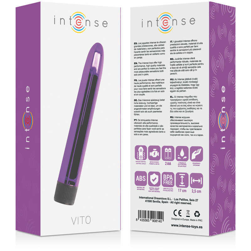 INTENSE - VIBRATOR VITO PURPLE