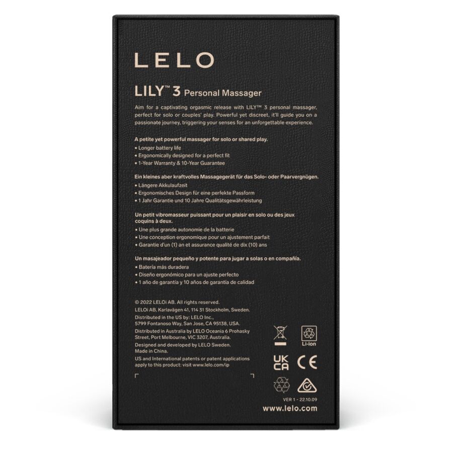 LILY 3 PERSONAL MASSAGER POLAR GREEN