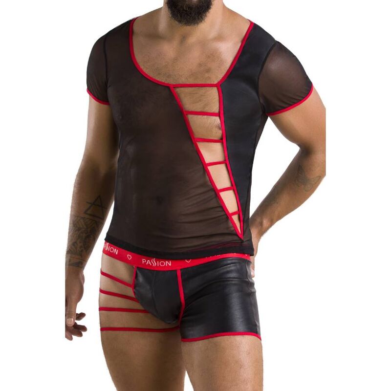 PASSION - 055 BLACK BRAND SET S/M