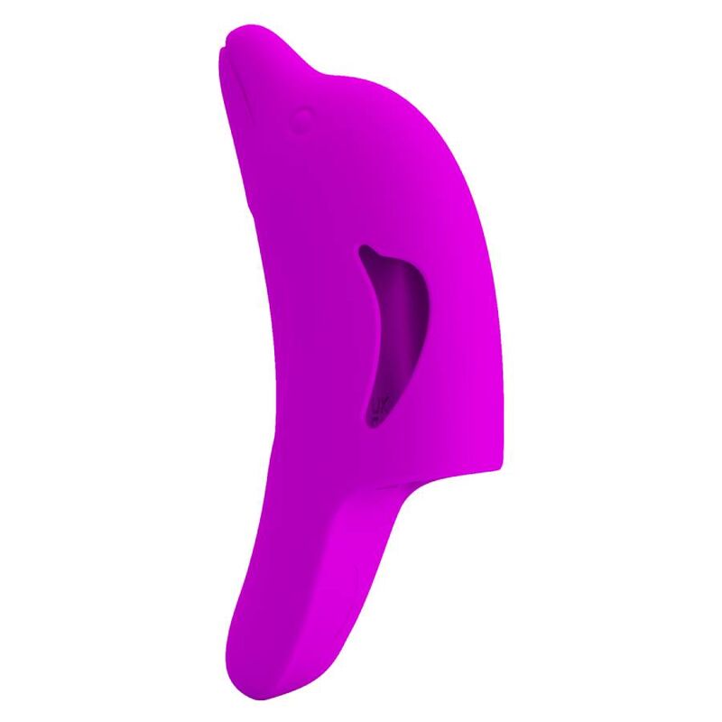 ESTIMULADOR DE DEDO ROXO DELPHINI PODEROSO