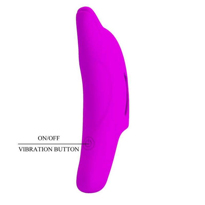 ESTIMULADOR DE DEDO ROXO DELPHINI PODEROSO