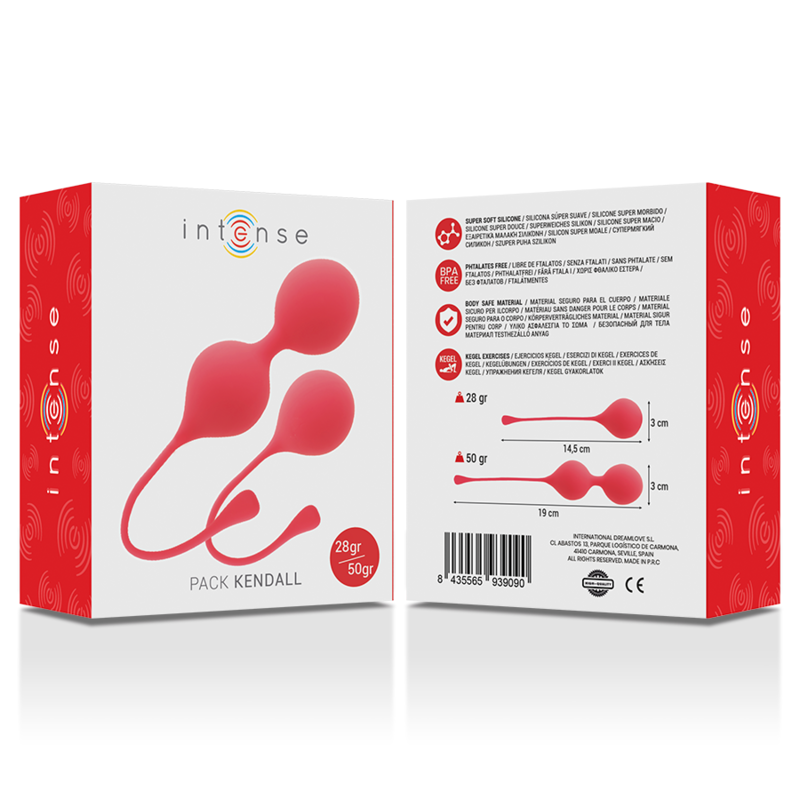 INTENSE - RED KENDALL KEGEL BALLS PACK