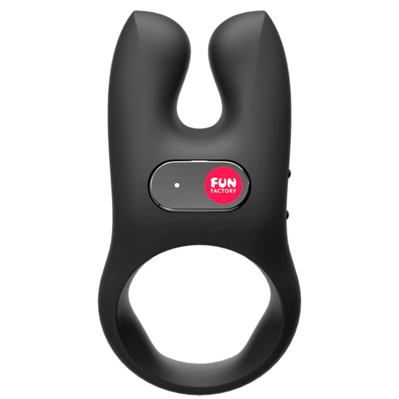 FUN FACTORY - ANILLO VIBRADOR PARA EL PENE EN NEGRO