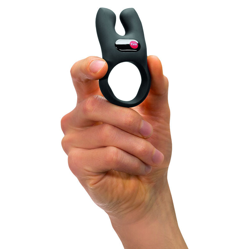 FUN FACTORY - ANILLO VIBRADOR PARA EL PENE EN NEGRO