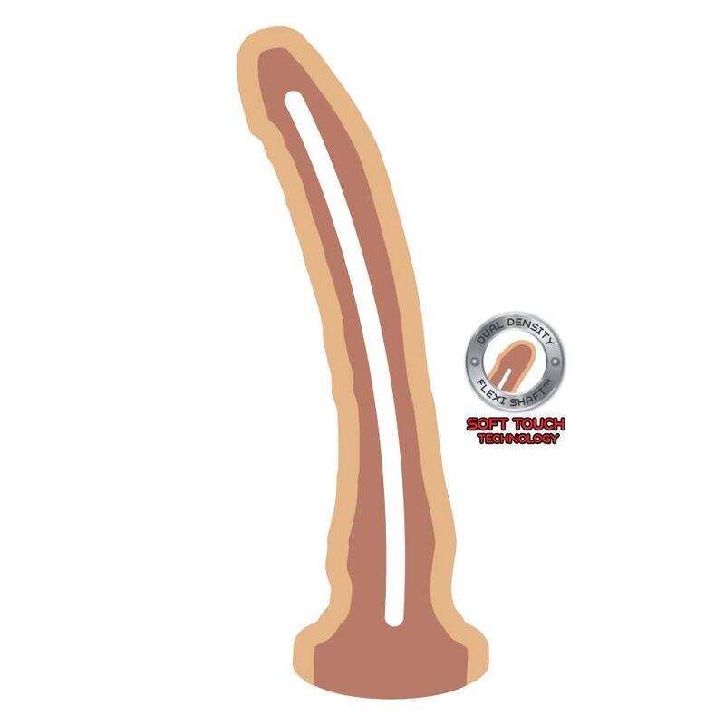 GET REAL - DONG PIEL DOBLE DENSIDAD 20,5 CM