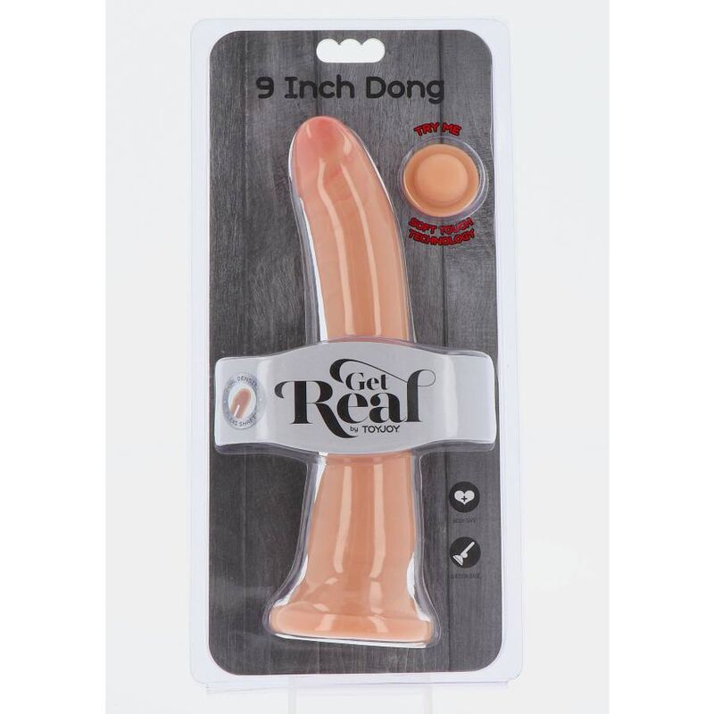 GET REAL - DONG PIEL DOBLE DENSIDAD 20,5 CM