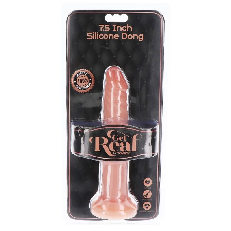 GET REAL - PENE DE SILICONA PIEL DE 19 CM