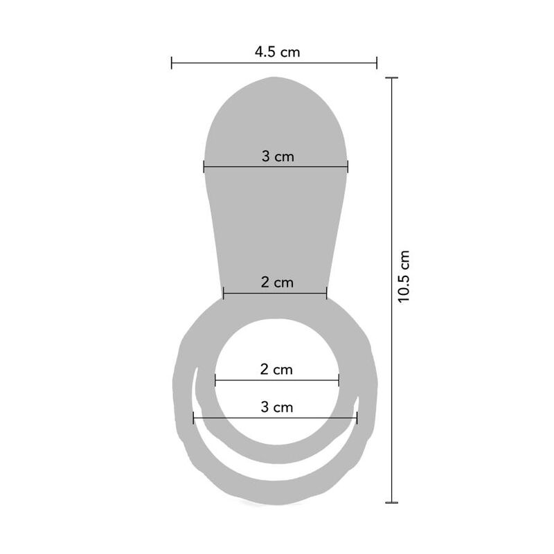 XOCOON - FUCHSIA COUPLES STIMULATOR RING