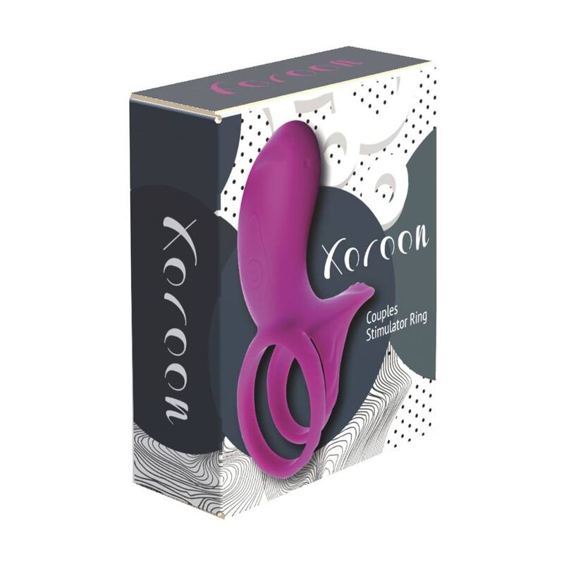 XOCOON - FUCHSIA COUPLES STIMULATOR RING