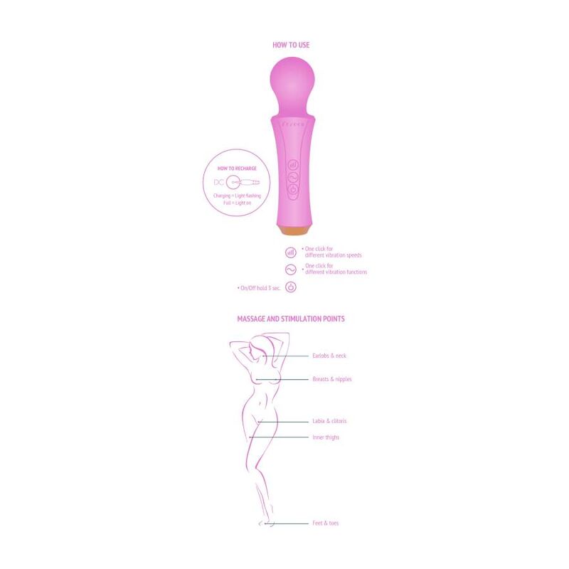 XOCOON - THE FUCHSIA PERSONAL WAND
