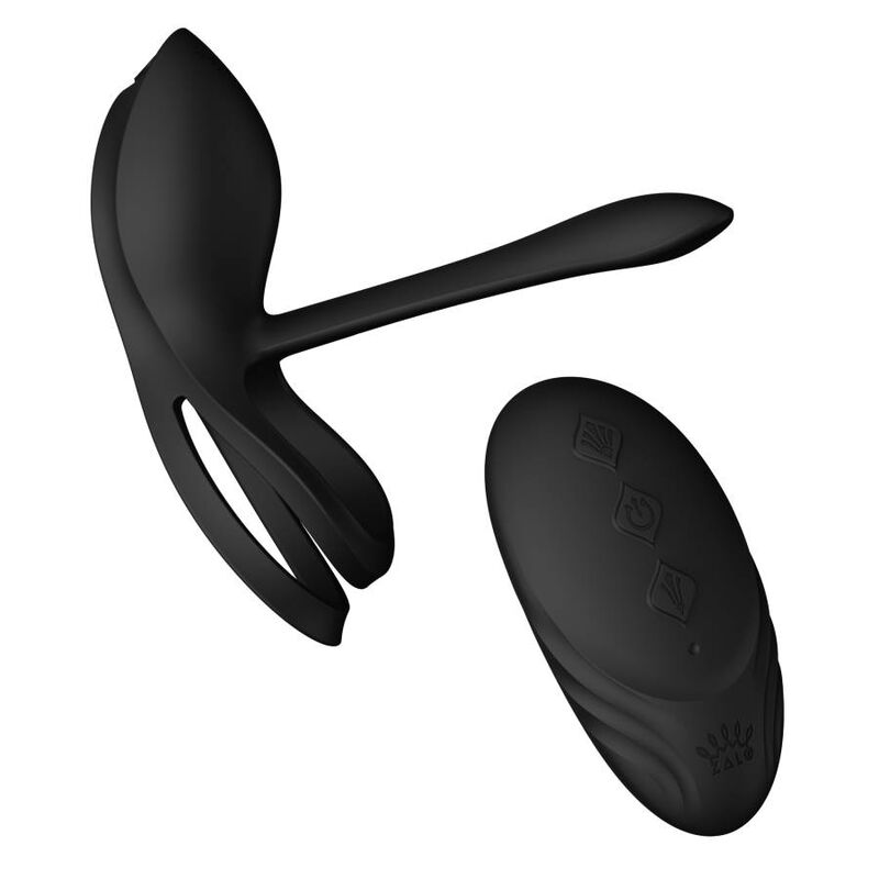 ZALO - BAYEK BLACK VIBRATING COUPLES RING