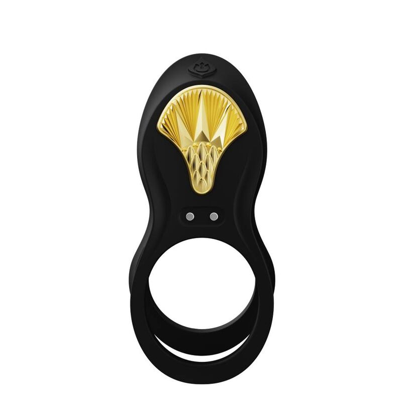 ZALO - BAYEK BLACK VIBRATING COUPLES RING
