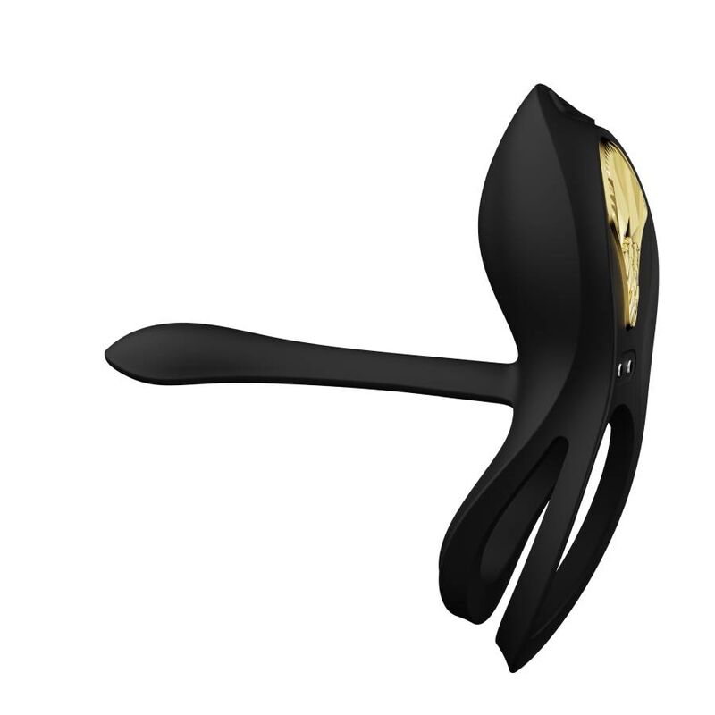 ZALO - BAYEK BLACK VIBRATING COUPLES RING