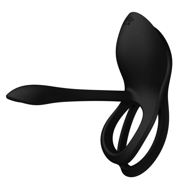 ZALO - BAYEK BLACK VIBRATING COUPLES RING
