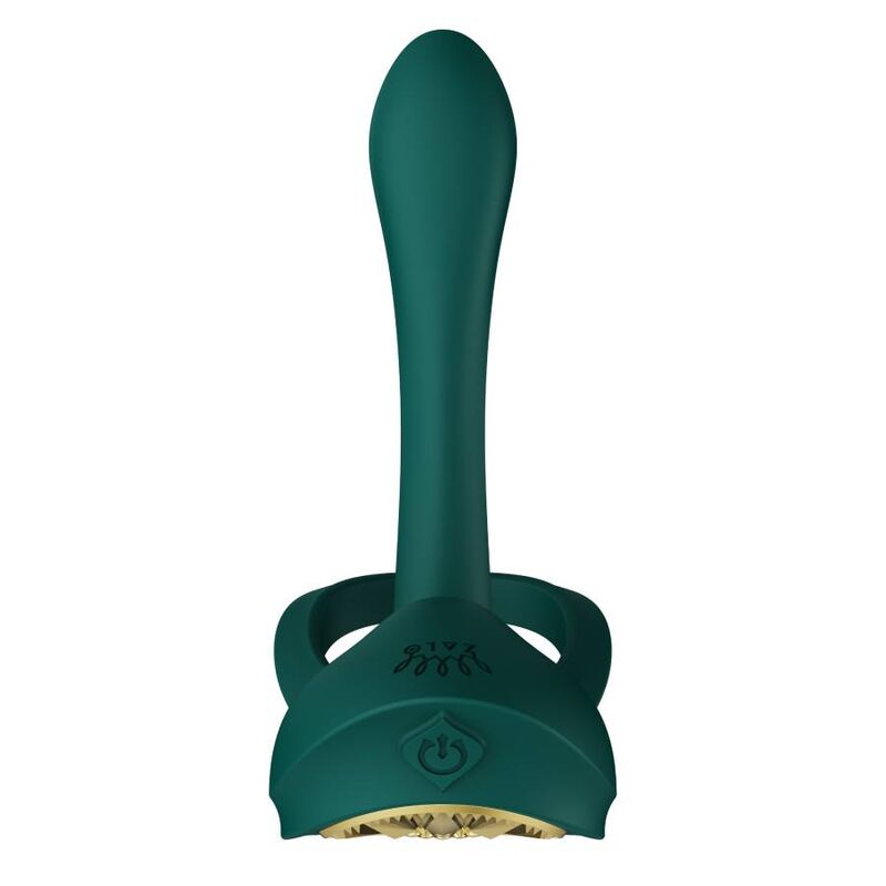ZALO - BAYEK VIBRATING RING FOR COUPLES GREEN