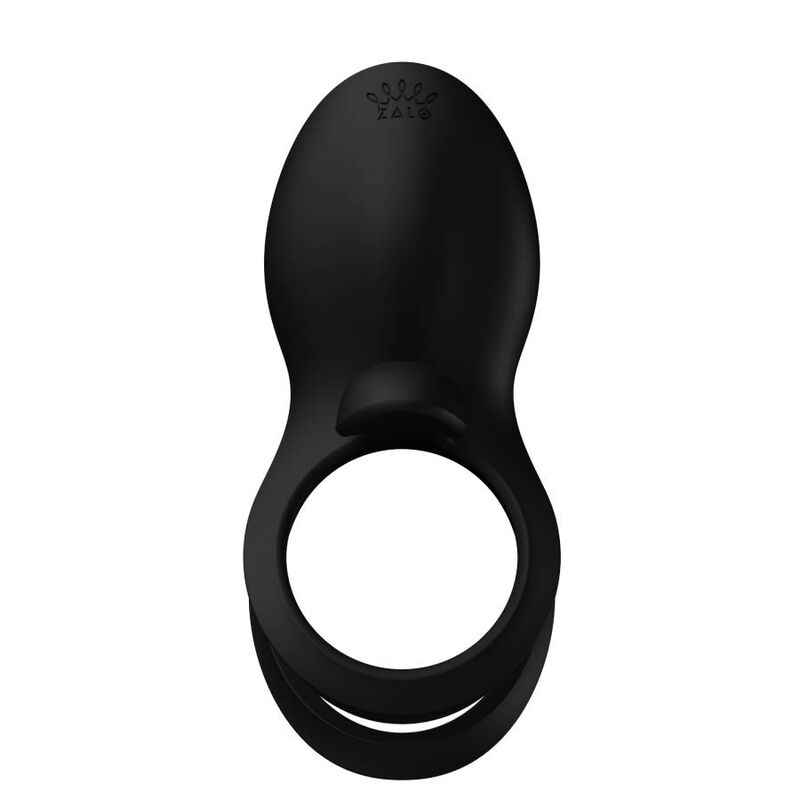 ZALO - BAYEK BLACK VIBRATING COUPLES RING