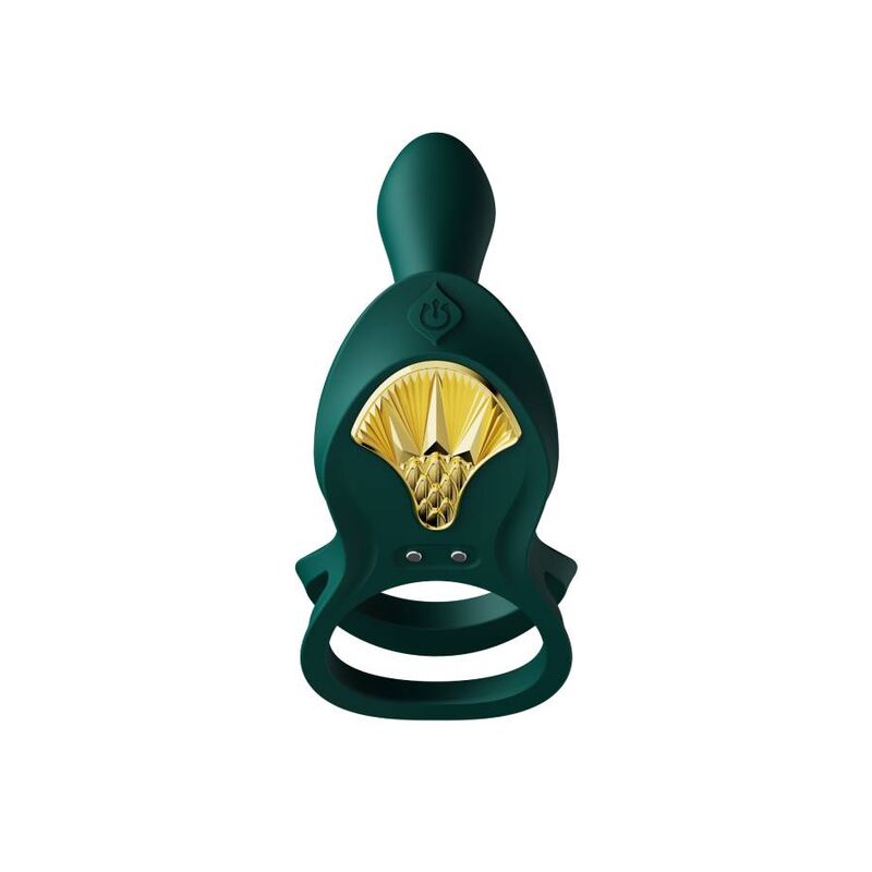 ZALO - BAYEK VIBRATING RING FOR COUPLES GREEN