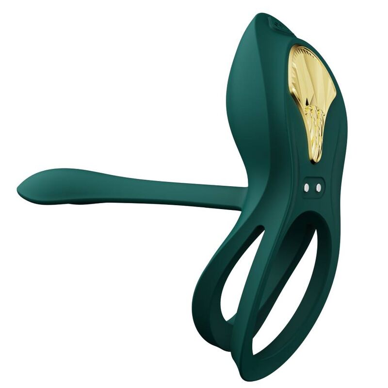 ZALO - BAYEK VIBRATING RING FOR COUPLES GREEN