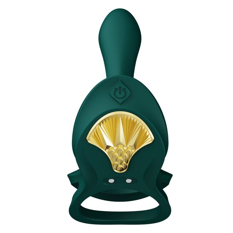 ZALO - BAYEK VIBRATING RING FOR COUPLES GREEN