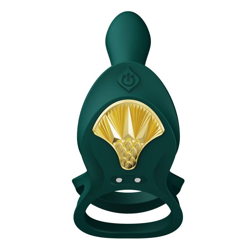 ZALO - BAYEK VIBRATING RING FOR COUPLES GREEN