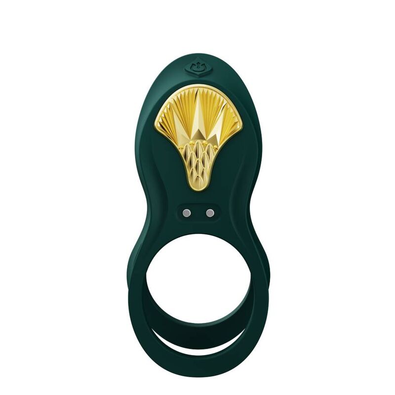 ZALO - BAYEK VIBRATING RING FOR COUPLES GREEN
