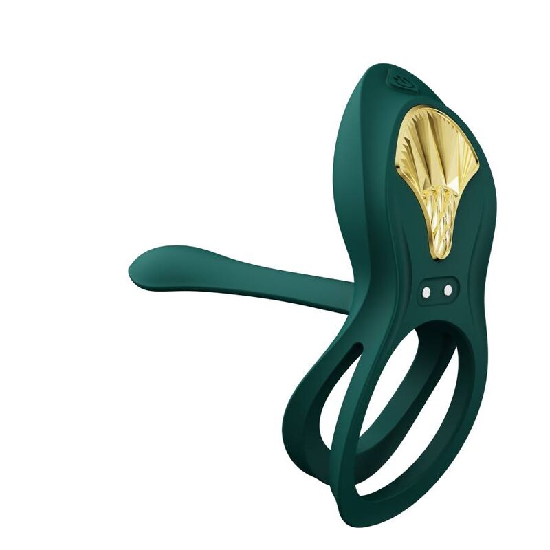 ZALO - BAYEK VIBRATING RING FOR COUPLES GREEN