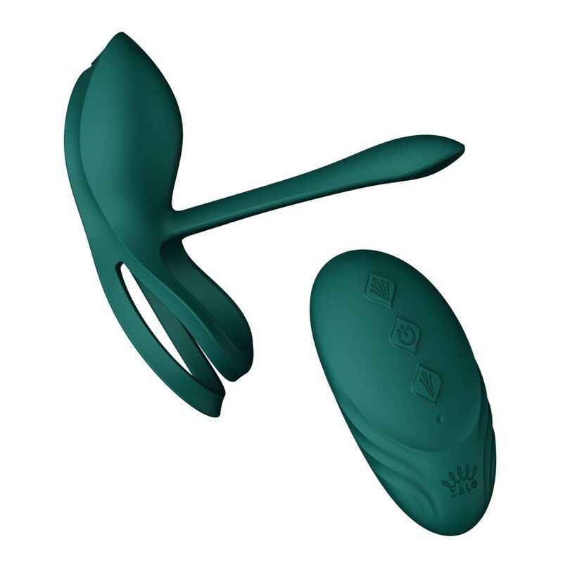 ZALO - BAYEK VIBRATING RING FOR COUPLES GREEN