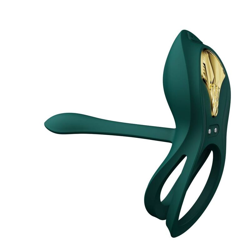 ZALO - BAYEK VIBRATING RING FOR COUPLES GREEN