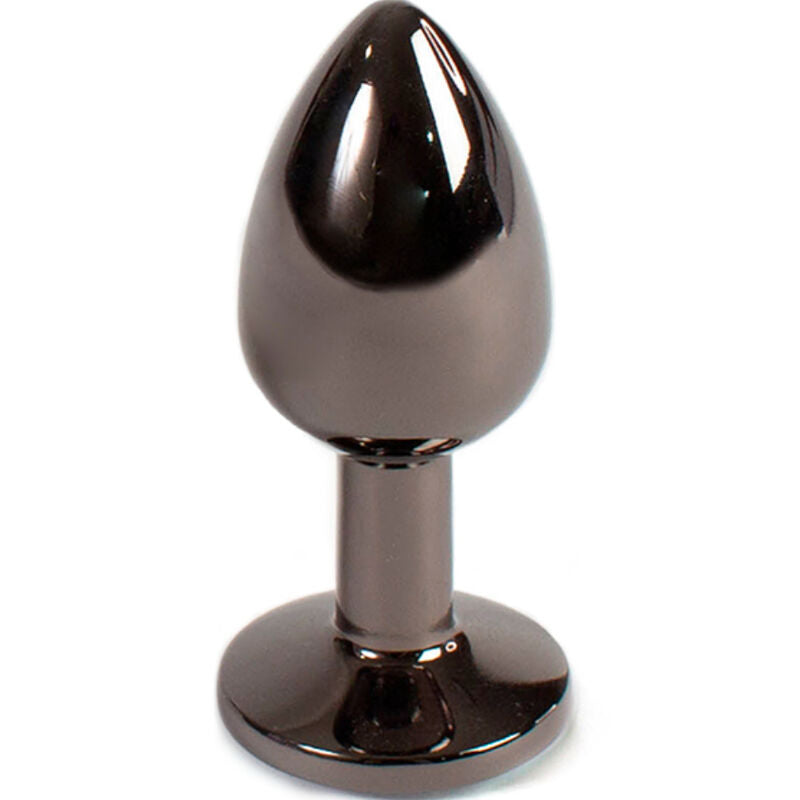 SECRETPLAY - GUNMETAL ANAL PLUG SMALL SIZE 7 CM