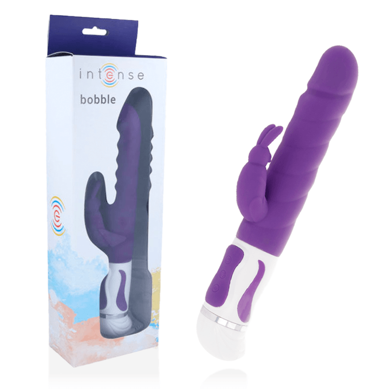 INTENSE - VIBRADOR BOBBLE ROTATOR LILAC SILICONE - Intimate Vibes