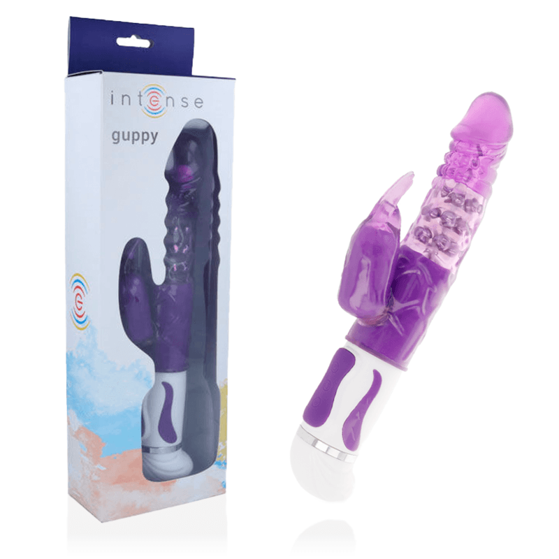 INTENSE - VIBRADOR ROTADOR GUPPY LILAC - Intimate Vibes