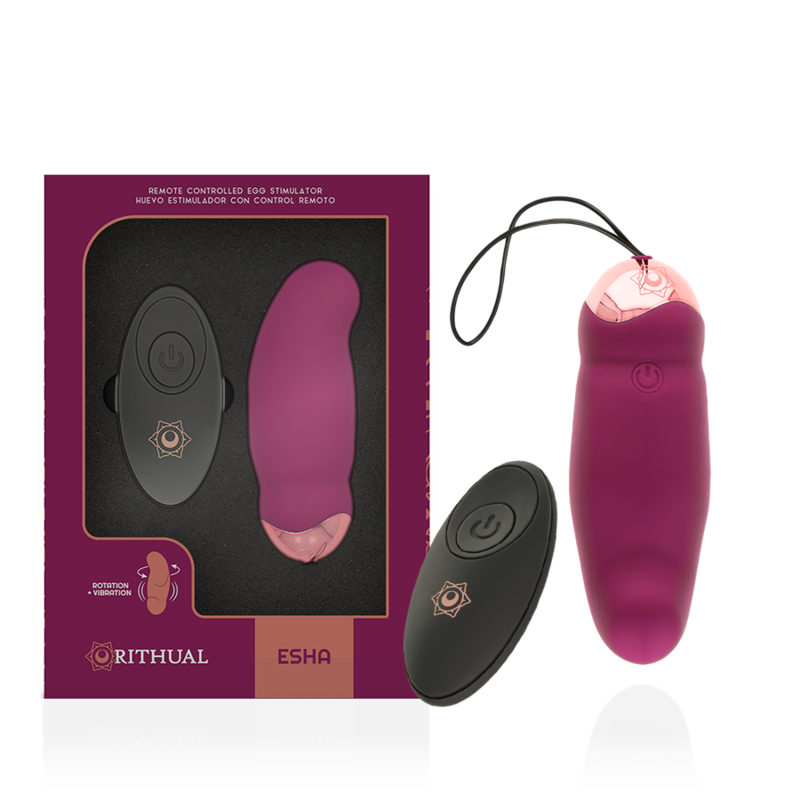 RITUAL - SISTEMA DE CONTROL REMOTO ESHA OVO ROTACIÓN + VIBRACIÓN