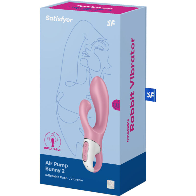 BOMBA DE AIRE BUNNY 2 ROSA SATISFYER