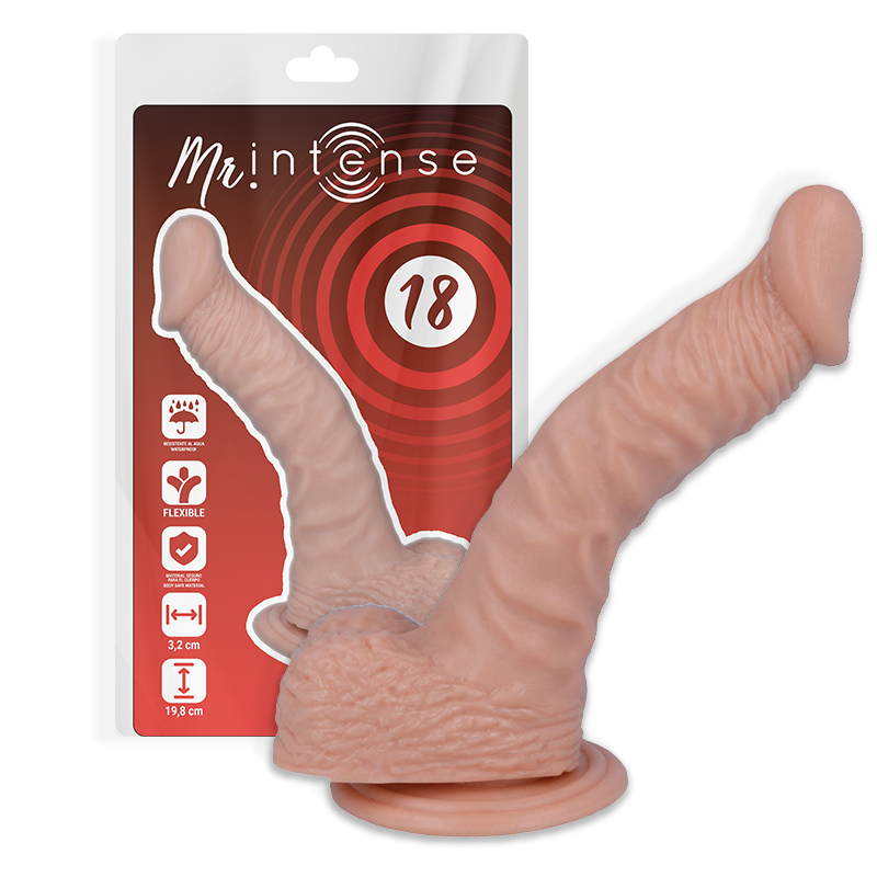 MR INTENSE - 18 PENE REALISTA 19,8 CM -O- 3,2 CM