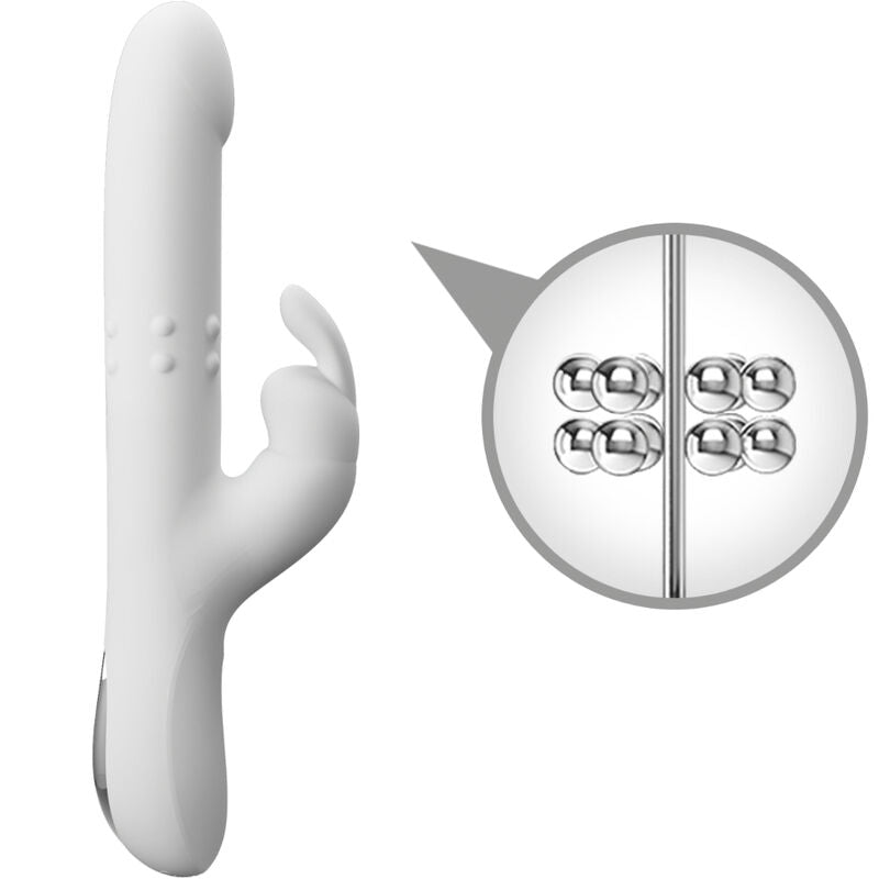 PRETTY LOVE - VIBRADOR ROTADOR PLATA DE REESE