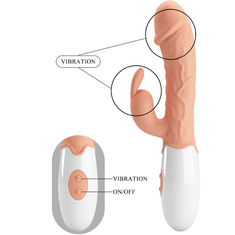 PRETTY LOVE - VIBRADOR CONEJITO DE PASCUA CON ESTIMULADOR