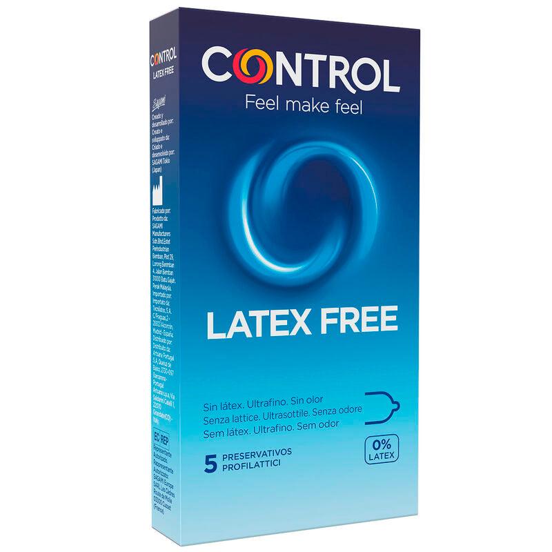 CONTROL - FREE SIN LATEX CONDOMS 5 UNITS - Intimate Vibes